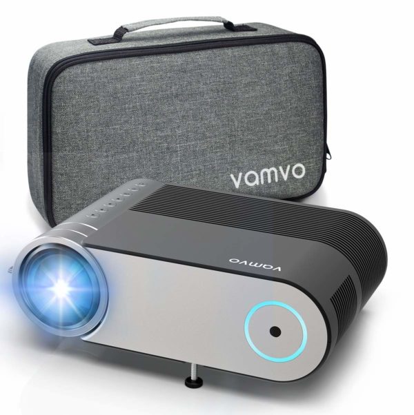 Vamvo Mini-beamer, full HD 4000 lumen, projector 1280 x 720P met draagtas