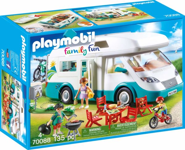 PLAYMOBIL Mobilhome met familie – 70088