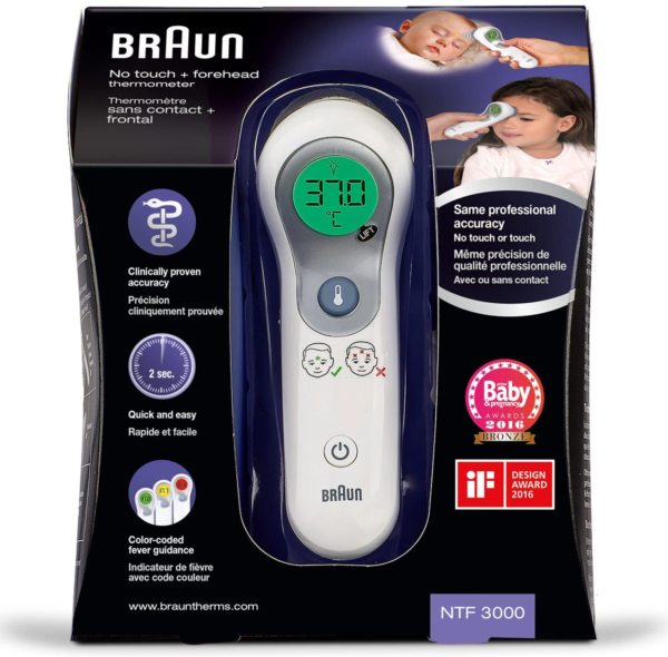 Braun No-Touch NTF3000 Voorhoofdthermometer