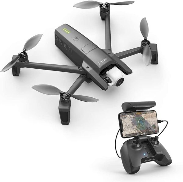 Parrot Anafi Drone, de ultracompacte, vliegende 4K HDR-camera 