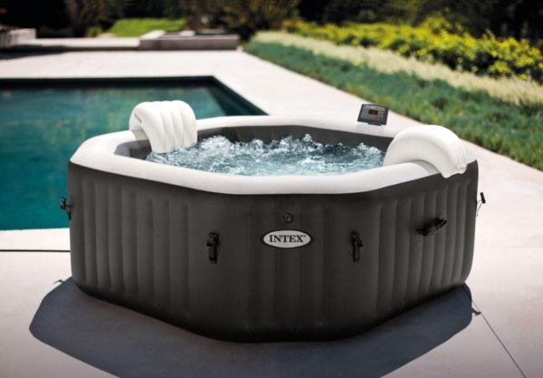 Intex Purespa Jet And Bubble Deluxe Jacuzzi 4-persoons 201 CM