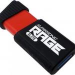 Patriot Memory PEF512GSRE3USB USB flash drive 512 GB USB Type-A 3.2 Gen 1 (3.1 Gen 1) Zwart, Rood